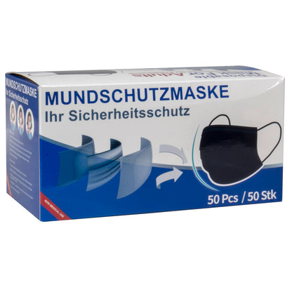 Gesichtsmaske Mundschutz 50 Stück