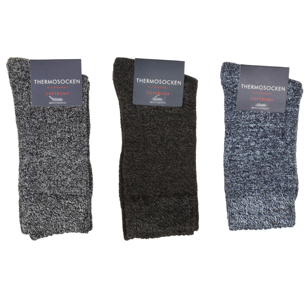 6 Paar Thermo Baumwollsocken für Herren