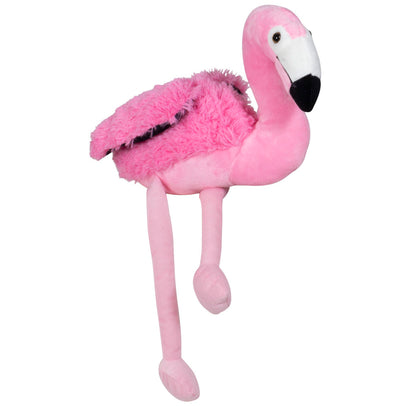 Plüschtier und Rucksack Flamingo