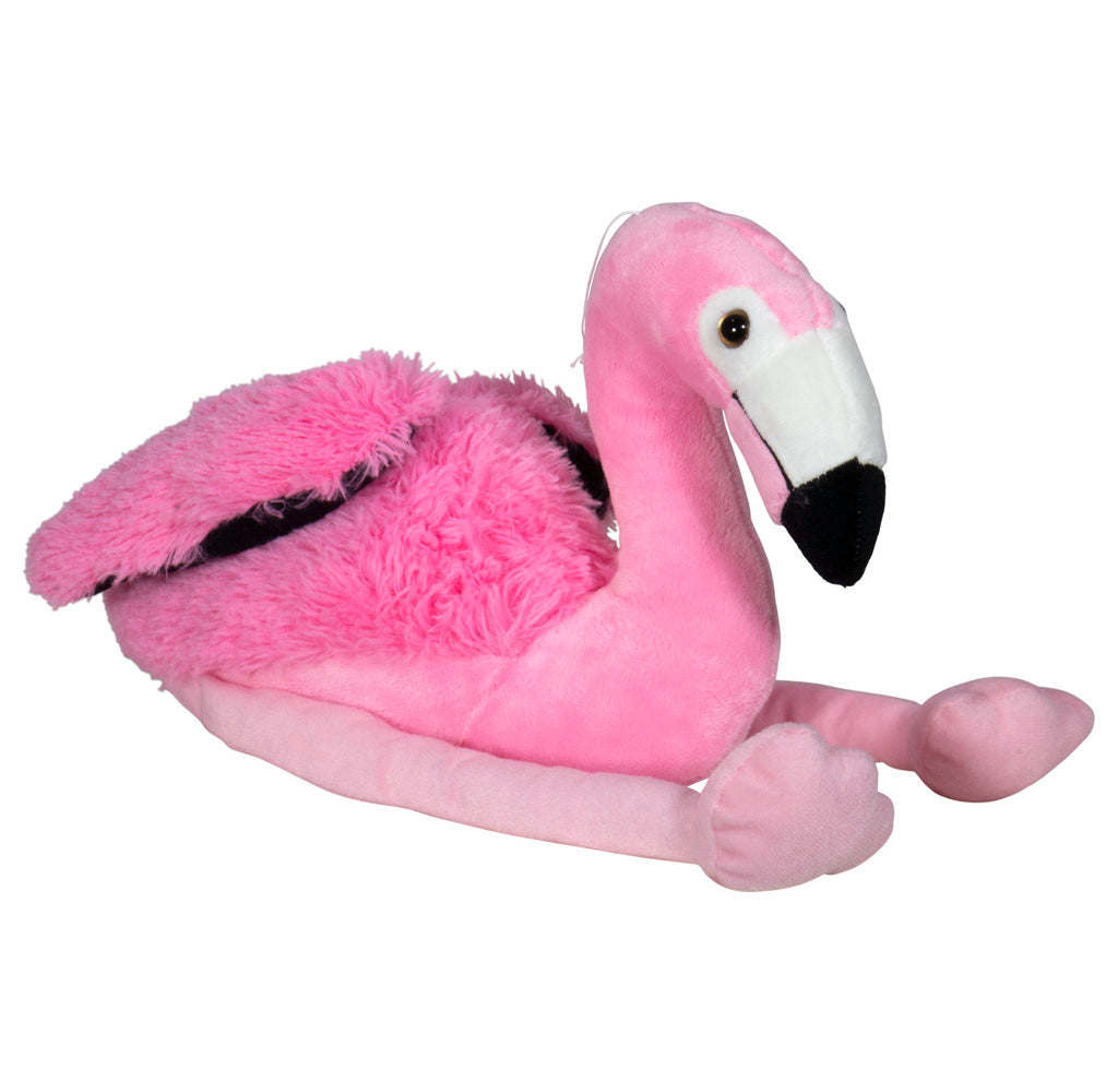 Plüschtier und Rucksack Flamingo