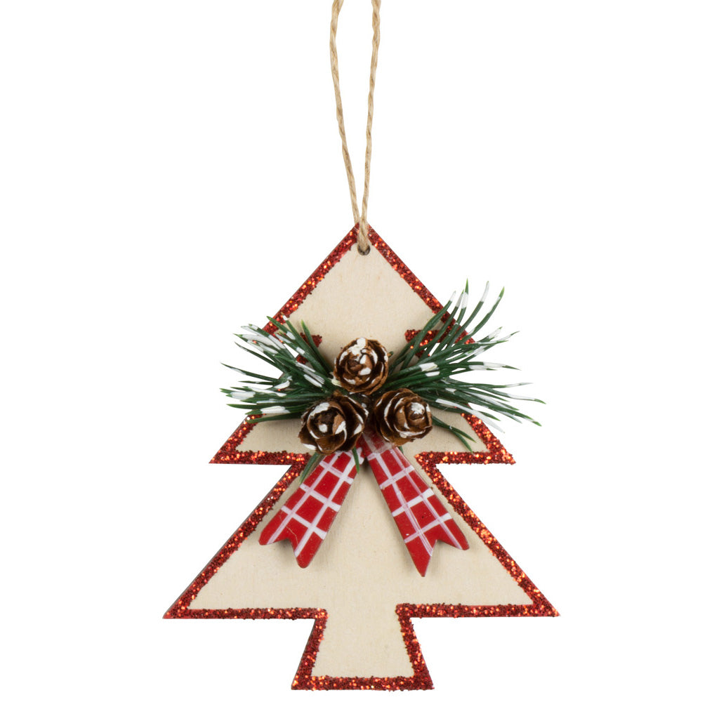 Baumschmuck 25-teilig - Tannenbaum 9cm